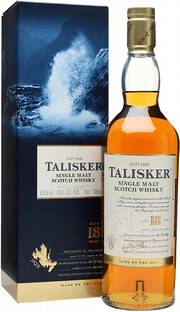 In the photo image Talisker 18 Years Old, gift box, 0.7 L