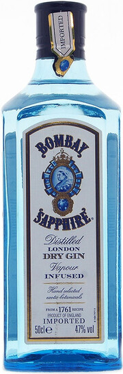In the photo image Bombay Sapphire, 0.5 L
