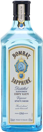 In the photo image Bombay Sapphire, 0.7 L