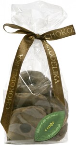 Chokodelika, Apple pieces in chocolate with coffee, 80 g