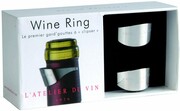 LAtelier du Vin, Drop Stop Wine Ring Silver, Set 2pce, in box