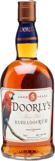 На фото изображение Doorlys 5 Years Old, 0.7 L (Дурлис 5 лет объемом 0.7 литра)