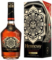 Коньяк Hennessy V.S Limited Edition Shepard Fairey, gift box, 0.7 л