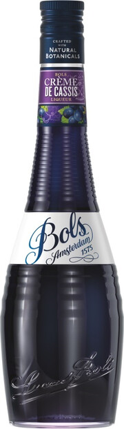 На фото изображение Bols Creme de Cassis, 0.7 L (Болс Крем де Кассис объемом 0.7 литра)