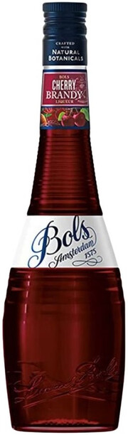 На фото изображение Bols Cherry Brandy, 0.7 L (Болс Черри бренди, вишневый объемом 0.7 литра)