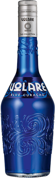 На фото изображение Volare Blue Curacao, 0.7 L (Воларе Блю Кюрасао объемом 0.7 литра)