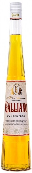 На фото изображение Galliano Lautentico, 0.5 L (Гальяно ЛАутентико объемом 0.5 литра)