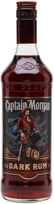 In the photo image Captain Morgan Black, 0.7 L