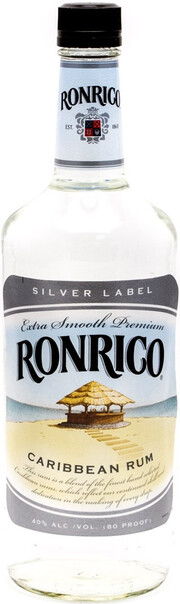 In the photo image Ronrico Silver Label, 1 L
