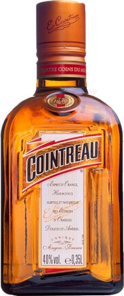 На фото изображение Cointreau, 0.35 L (Куантро объемом 0.35 литра)