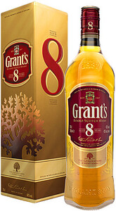Виски Grants 8 Years Old, gift box, 0.7 л