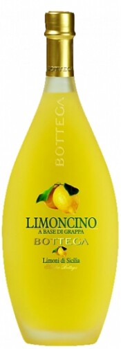 На фото изображение Limoncino Bottega, 0.7 L (Боттега Лимончино объемом 0.7 литра)