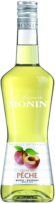 На фото изображение Monin Peche, 0.7 L (Монин Пич, персиковый объемом 0.7 литра)