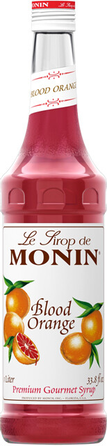На фото изображение Monin Blood Orange, 0.7 L (Монин Апельсин красный объемом 0.7 литра)