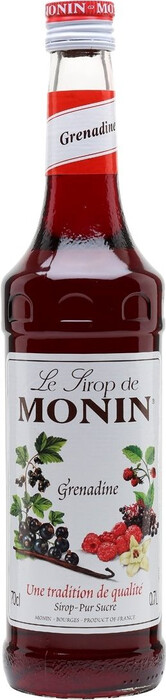 На фото изображение Monin Pomegranate, 0.7 L (Монин Гранат объемом 0.7 литра)