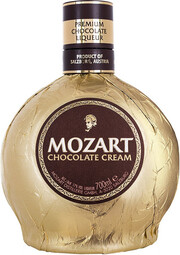 На фото изображение Mozart Gold Chocolate, 0.7 L (Моцарт Голд, золотой шоколад объемом 0.7 литра)