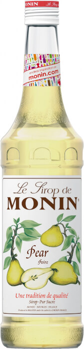 На фото изображение Monin Pear, 1 L (Монин Груша объемом 1 литр)