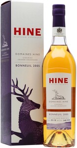 Hine, Domaines Hine Bonneuil, Grande Champagne AOC, 2005, gift box, 0.7 L