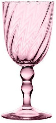 In the photo image Zafferano Torson, Wine Goblet Pink, 0.22 L
