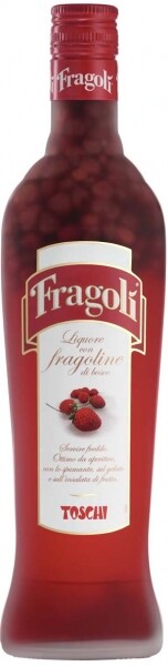 На фото изображение Fragoli Toschi (Wild Strawberries), 0.5 L (Фраголи Тоски, Земляника с плодами ягод объемом 0.5 литра)