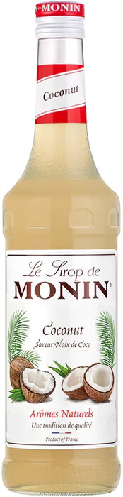 На фото изображение Monin Coconut, 1 L (Монин Кокос объемом 1 литр)
