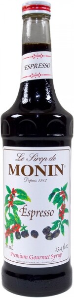 На фото изображение Monin Espresso, 0.7 L (Монин Эспрессо объемом 0.7 литра)