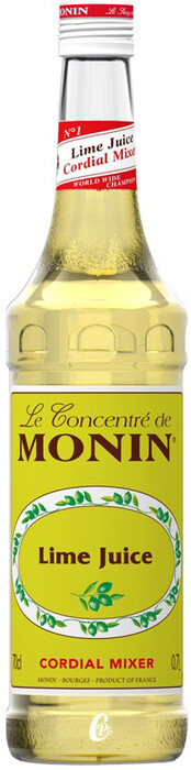 На фото изображение Monin Lime Juice, 1 L (Монин Лайм объемом 1 литр)