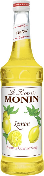 На фото изображение Monin Lemon, 1 L (Монин Лимон объемом 1 литр)
