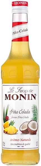 На фото изображение Monin, Pina-Colada, 0.7 L (Монин, Пино-Колада объемом 0.7 литра)