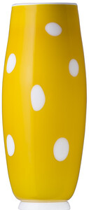 Zafferano Bon Bon, Vase Yellow/White