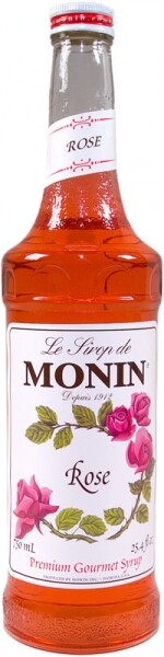 На фото изображение Monin Rose, 0.7 L (Монин Роза объемом 0.7 литра)