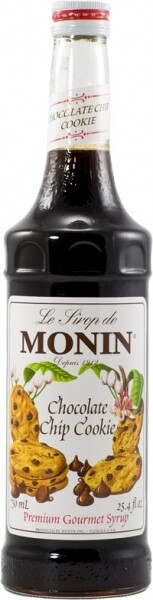 In the photo image Monin Chocolate Chip Cookie, 0.7 L