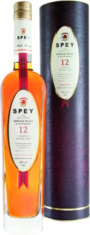 In the photo image Spey 12 Years Old, gift tube, 0.7 L