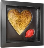 CHCO, Chocbar XL De Luxe, Love Edition Stone heart & rose, 300 g
