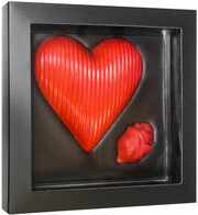 CHCO, Chocbar XL De Luxe, Love Edition Heart & rose, 300 g