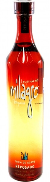 На фото изображение Legenda Del Milagro Reposado, 0.75 L (Легенда дель Милагро Репосадо объемом 0.75 литра)