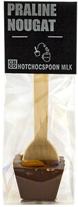 CHCO, Hot chocolate milk Praline & Nougat , with a spoon, 50 g