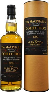 MacPhails Collection from Glen Scotia, 1992, in tube, 0.7 л