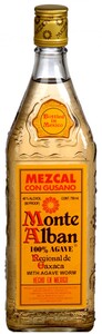 Monte Alban with agave worm, 0.75 L
