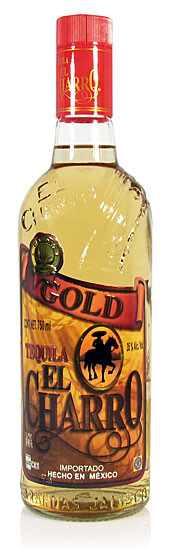 На фото изображение El Charro Gold, 0.375 L (Эль Чарро Золото объемом 0.375 литра)