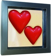 CHCO, Chocbar XL De Luxe, Love Edition 2 hearts (white), 300 g