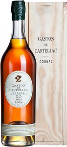 Коньяк Gaston de Casteljac XO Extra, Cognac AOC, wooden box, 0.7 л
