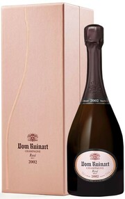 In the photo image Dom Ruinart Rose, 2002, gift box, 0.75 L