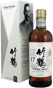 Виски Nikka, Taketsuru Pure Malt 17 Years Old, gift box, 0.7 л