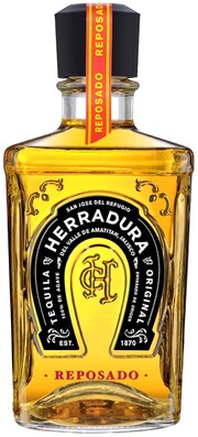 На фото изображение Herradura Reposado, 0.75 L (Эррадура Репосадо объемом 0.75 литра)