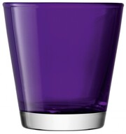 На фото изображение LSA International, Asher Tumbler Violet, 0.34 L (ЛСА Интернешнл, Ашер Стакан для воды фиолетовый объемом 0.34 литра)
