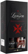 Lanson, Black Label Brut, gift set with chocolate Villars
