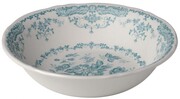 Bitossi, Rose Collection, Salad bowl, Turquoise