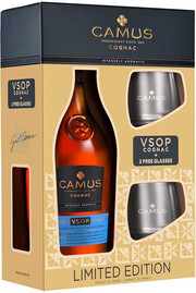 Camus VSOP, gift box with 2 glasses