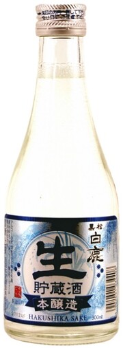 На фото изображение Hakushika Honjozo Namachozo, 0.3 L (Хакусика Хондзёдзо Намачодзо объемом 0.3 литра)